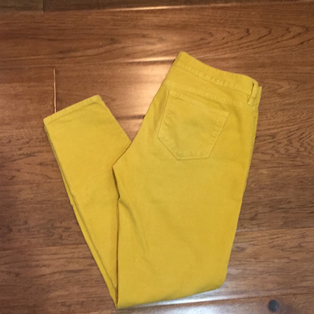 J. Crew Toothpick Corduroy Skinnies